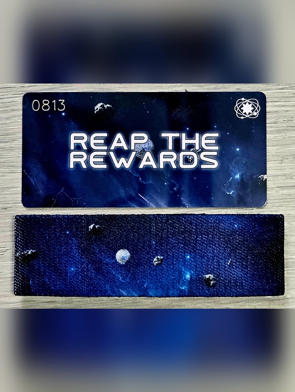 ZOX "REAP THE REWARDS" #813 Ceres RARE UNREDEEMED DIAMOND COLLECTIBLE WRISTBAND